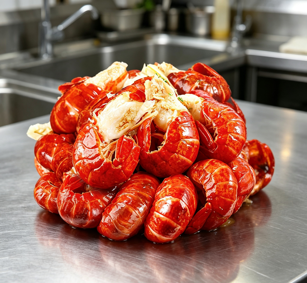 Boiled Crawfish Clusters – Pre-Cooked & Ready to Serve